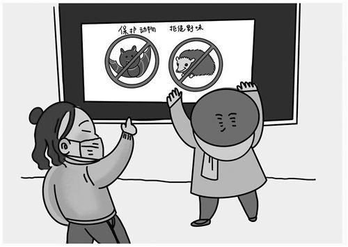 拒绝食用野味(漫画)